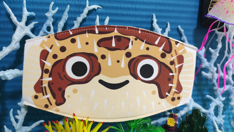 Watakala - PomPom the Porcupine Fish - Printed